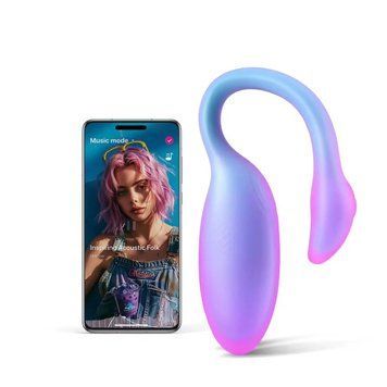 Смарт-виброяйцо Magic Motion Flamingo Max Blue 2 в 1: виброяйцо и тренажер Кегеля, 10 режимов SX3227 фото