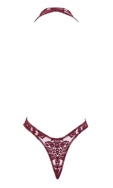 Боди Noir Handmade F386 Kink Royal cascade bodysuit M SX4169 фото